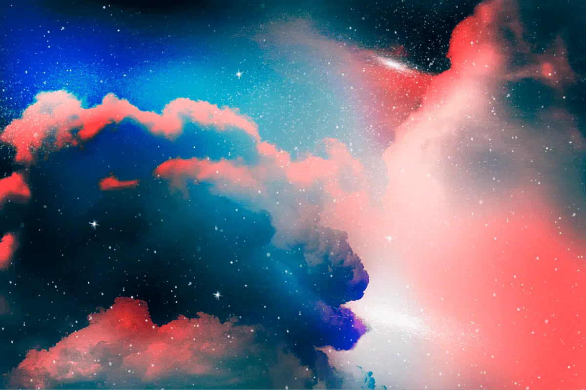 colorful abstract universe